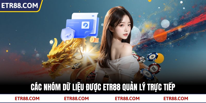 Các nhóm dữ liệu được TR88 quản lý trực tiếp