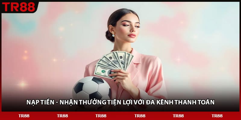 Nạp tiền - Nhận thưởng tiện lợi với đa kênh thanh toán